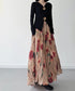 Wood Button Waist-Fit Top